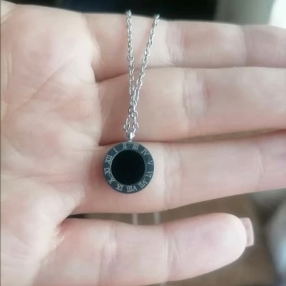 Fashion Juwerly reversible silver colour necklace - Picture 6 of 6